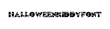 Czcionka HalloweenKiddyFont