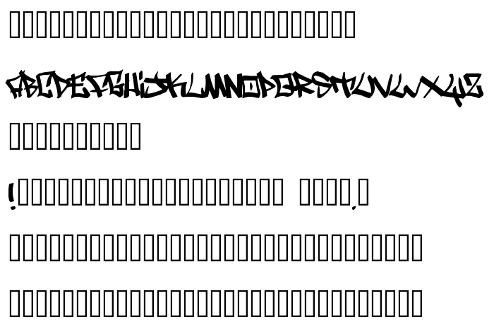 Podgląd czcionki Writers original