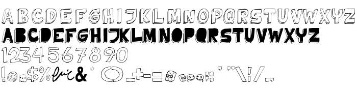 Podgląd czcionki Tweedy_Erc_01