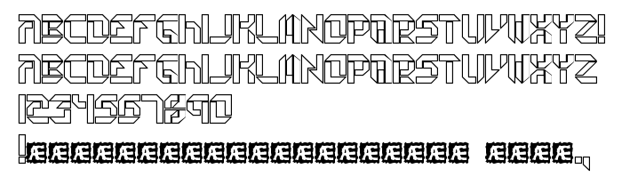 Podgląd czcionki Collective O (BRK)