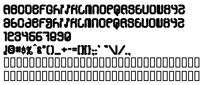 Podgląd czcionki Skylab 600