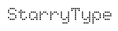 Czcionka StarryType