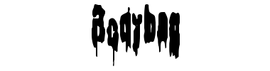 Czcionka Bodybag