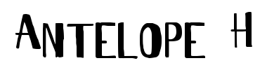 Czcionka Antelope H