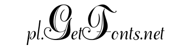 Czcionka Adana script