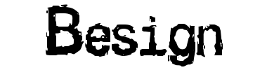Czcionka Besign